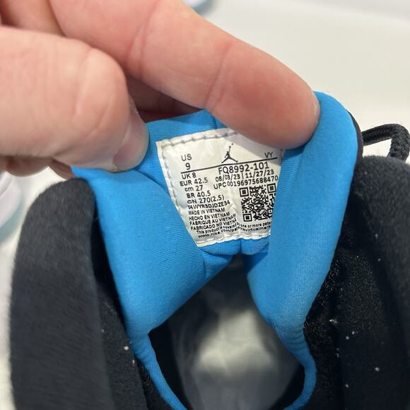 Nike Air Jordan 9 Retro OG “Summit White Powder Blue” - Picture 10 of 10